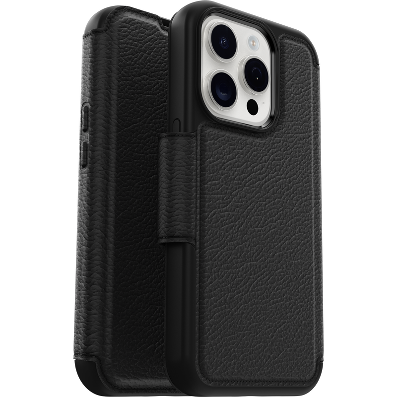 product image 5 - iPhone 15 Pro Coque Strada Series Folio MagSafe