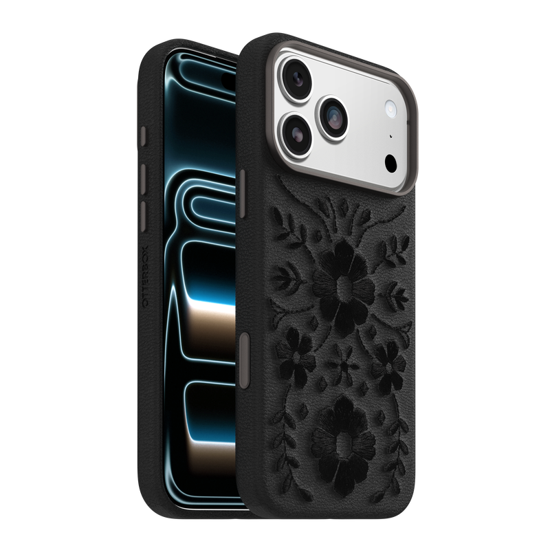 product image 5 - iPhone 17 Pro Max Case Symmetry Series Cactus Leather Embroidery