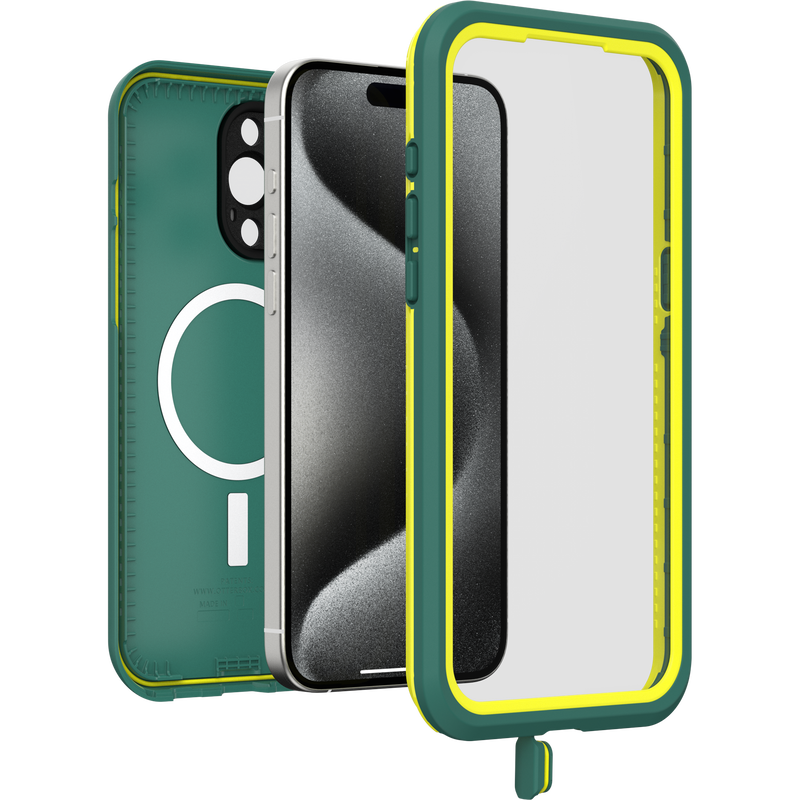 product image 3 - Coque Étanche à l’eau iPhone 15 Pro Max OtterBox Frē Series pour MagSafe