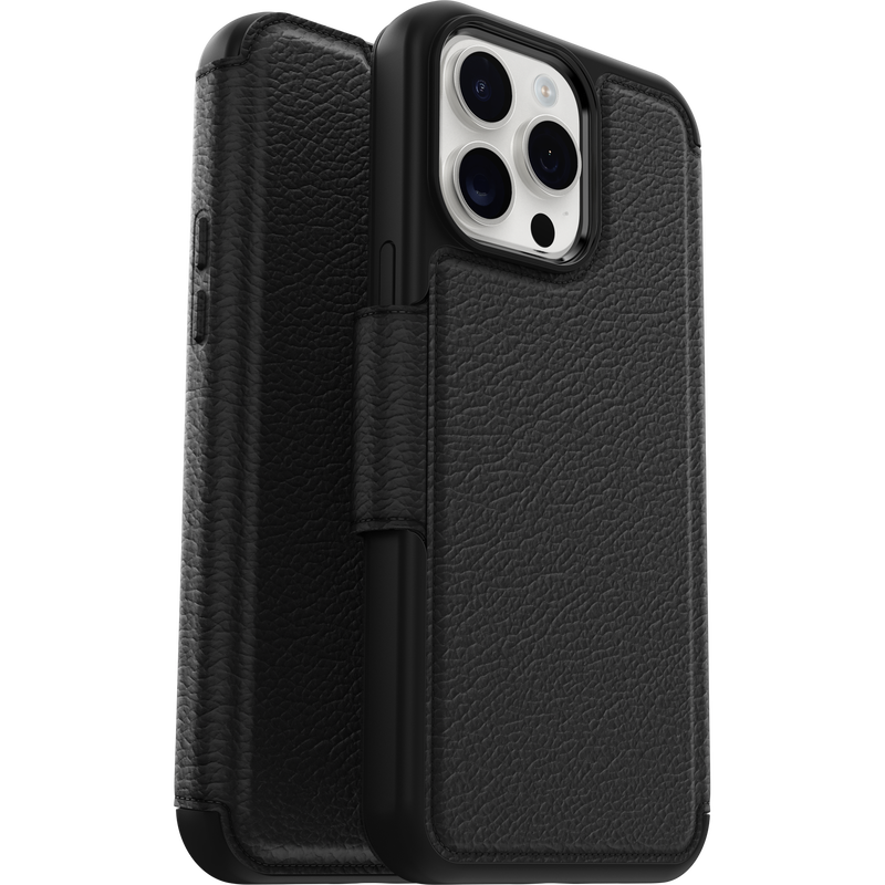 product image 4 - iPhone 15 Pro Max Coque Strada Series Folio MagSafe