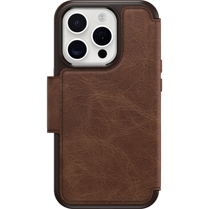 product image 1 - iPhone 15 Pro Coque Strada Series Folio MagSafe