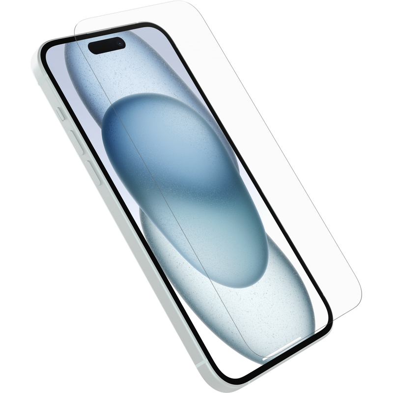 product image 1 - iPhone 15 Plus Skärmskydd Premium Glass Antimikrobiellt