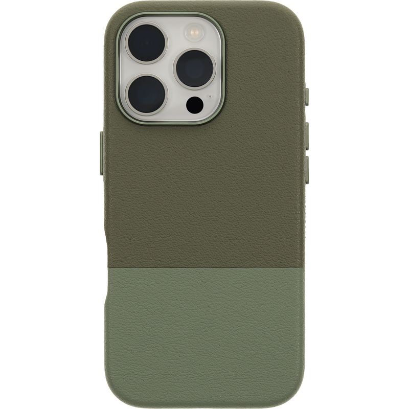 product image 2 - iPhone 16 Pro Skal Statement Series Cactus Leather för MagSafe