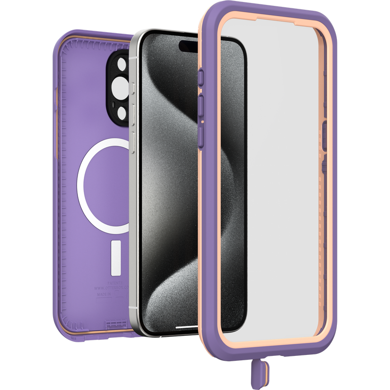 product image 3 - iPhone 15 Pro Max Vattentätt Skal OtterBox Frē Series för MagSafe