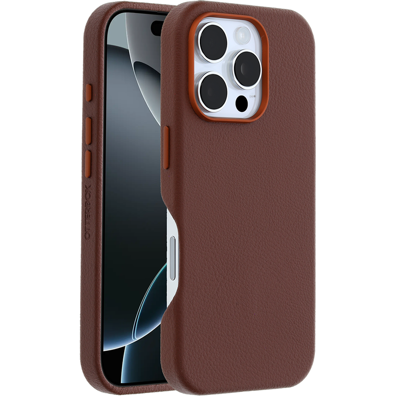 product image 1 - Coque iPhone 16 Pro Symmetry Series Cactus Leather pour MagSafe