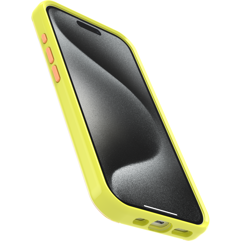 product image 4 - iPhone 15 Pro Hülle Symmetry Series Clear für MagSafe Fluttering Flora
