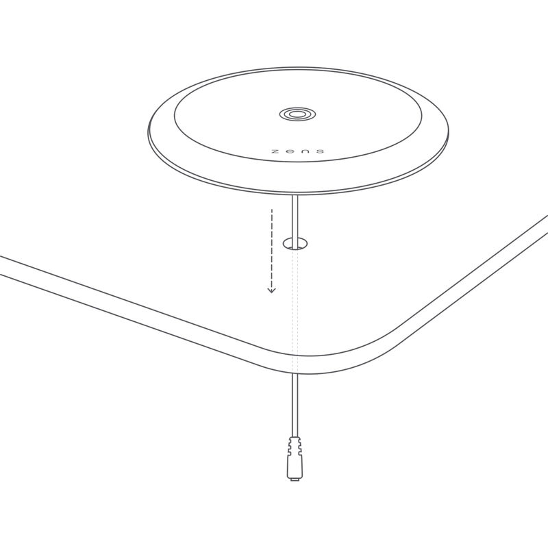 product image 5 - Zens Built-In Zens Chargeur Sans Fil Rapide Intégré 15W