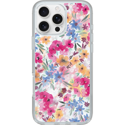iPhone 16 Pro Max Hülle | Symmetry Series Clear für MagSafe Confetti of Blossoms