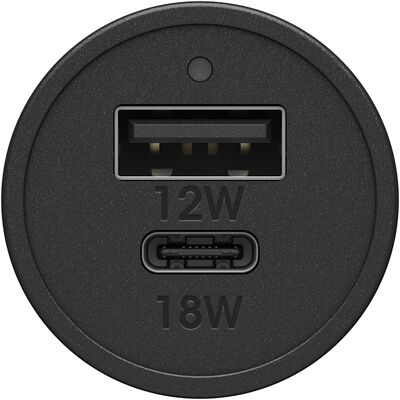 USB-C und USB-A Auto-Ladegerät 30W
