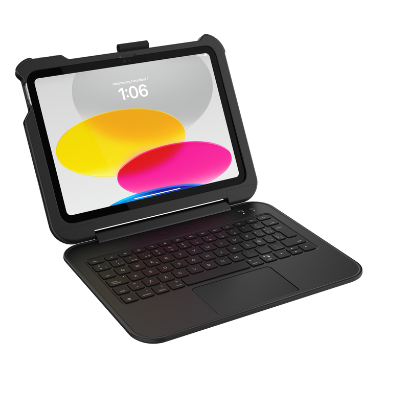 product image 1 - iPad (A16/10:e gen) Skal Achiever Series Keyboard 360