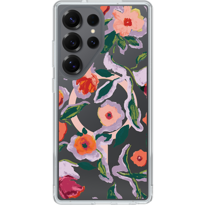 Galaxy S25 Ultra Hülle | Symmetry Series Clear für Magnets Confetti of Blossoms