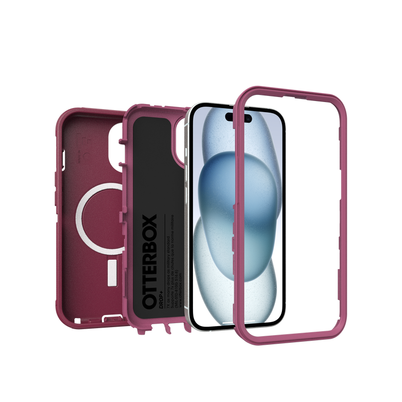 product image 3 - Coque iPhone 16e et iPhone 15/14/13 Defender MagSafe Series