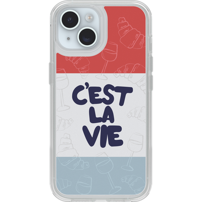 iPhone 15/14/13 Skal | Symmetry Series Clear Paris-kollektionen