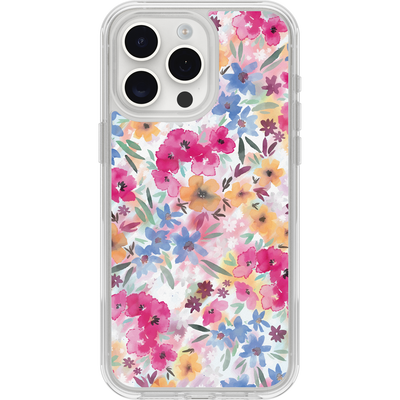 iPhone 15 Pro Max Hülle | Symmetry Series Clear für MagSafe Confetti of Blossoms