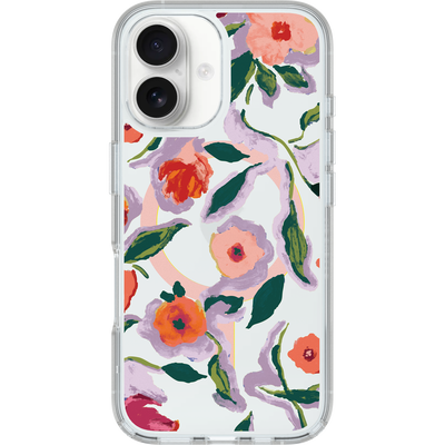 Coque iPhone 16 | Symmetry Series Clear pour MagSafe Confetti of Blossoms
