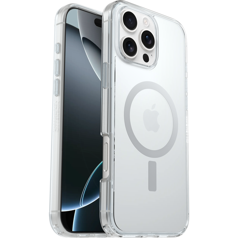product image 1 - iPhone 16 Pro Max Hoesje Symmetry Series Clear voor MagSafe