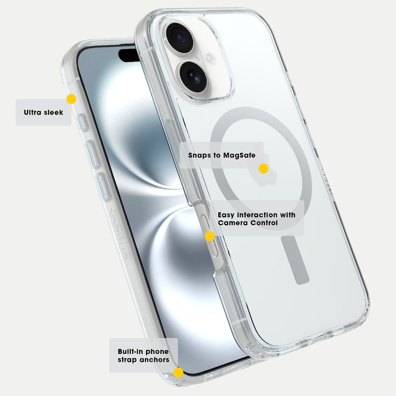 product image 5 - Coque iPhone 16 Plus Symmetry Series Clear pour MagSafe