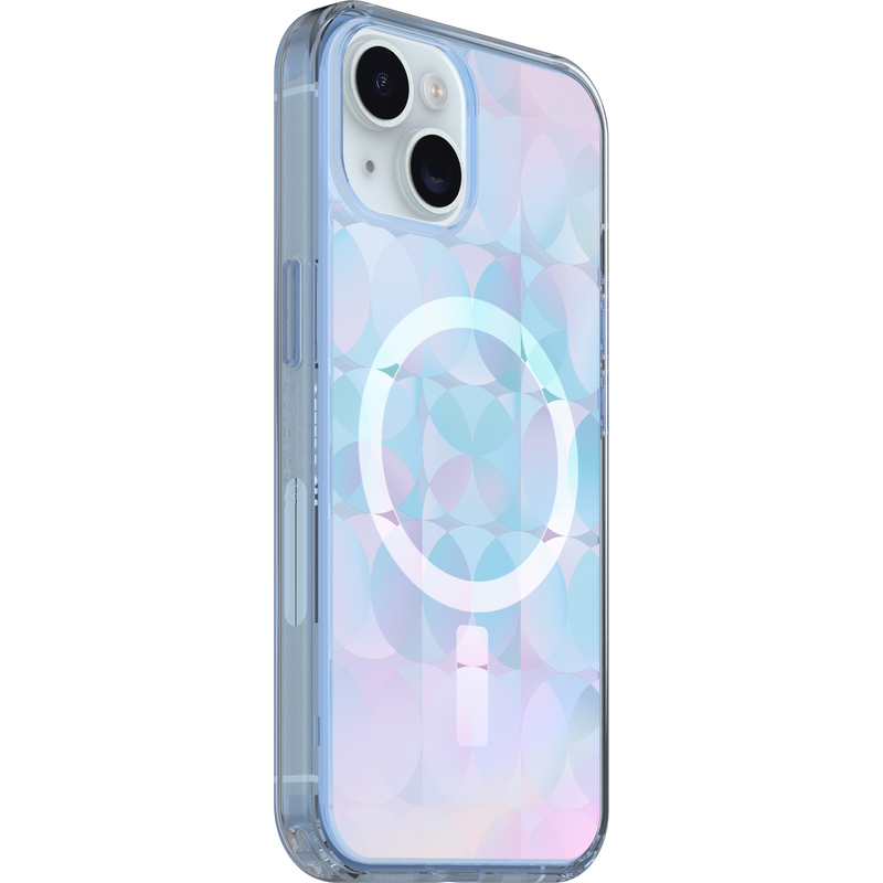 product image 3 - iPhone 16e und iPhone 15/14/13 Hülle Symmetry Series Clear für MagSafe