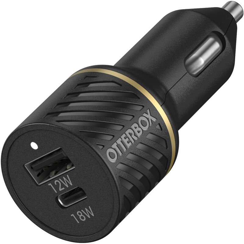 product image 1 - USB-A och USB-C-billaddare 30W Premium Billaddare