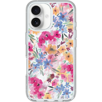 Coque iPhone 16 | Symmetry Series Clear pour MagSafe Confetti of Blossoms