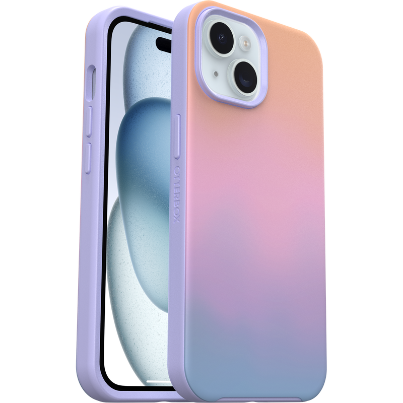 product image 1 - Coque iPhone 16e et iPhone 15/14/13 Symmetry Series pour MagSafe