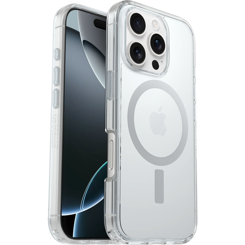 product image 1 - Coque iPhone 16 Pro Symmetry Series Clear pour MagSafe