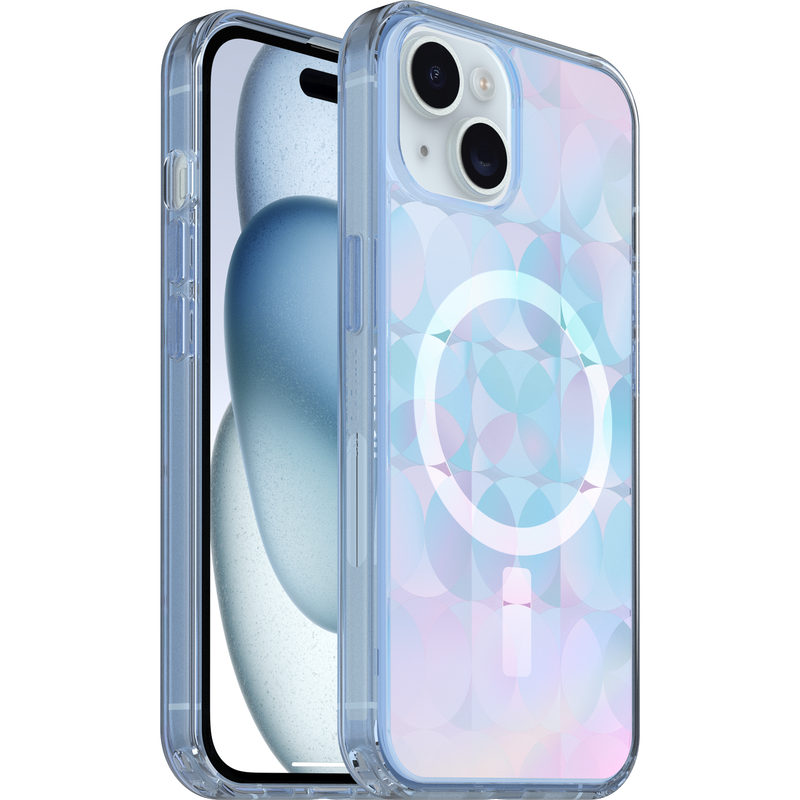 product image 1 - iPhone 16e und iPhone 15/14/13 Hülle Symmetry Series Clear für MagSafe