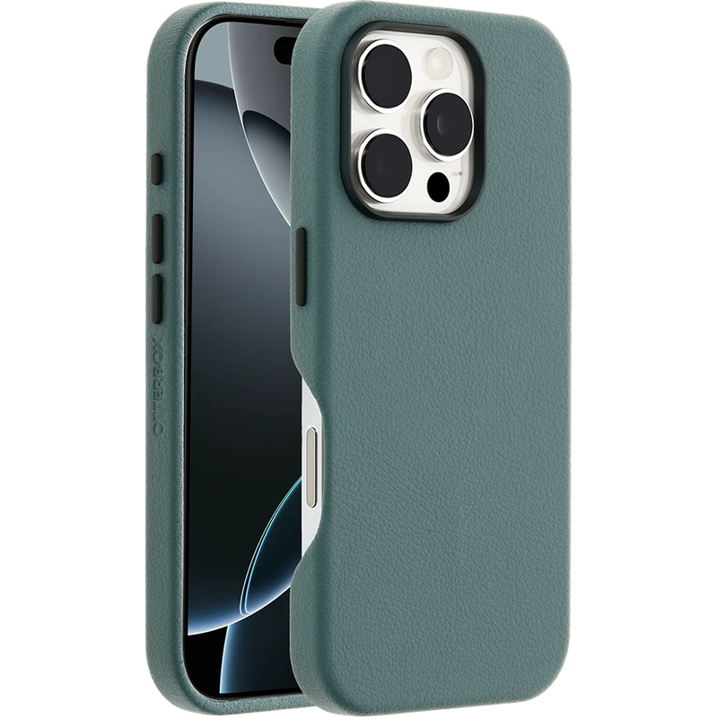 product image 1 - Coque iPhone 16 Pro Symmetry Series Cactus Leather pour MagSafe