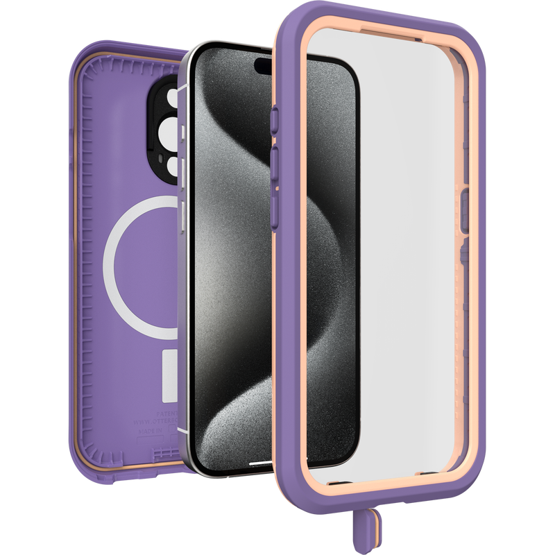 product image 3 - iPhone 15 Pro Vattentätt Skal OtterBox Frē Series för MagSafe