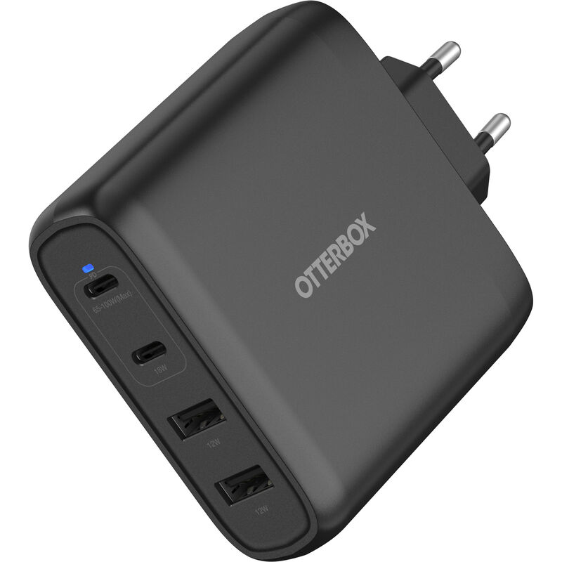 product image 1 - USB-C Four Port 100 W Wandladegerät Fast Charge | Standard