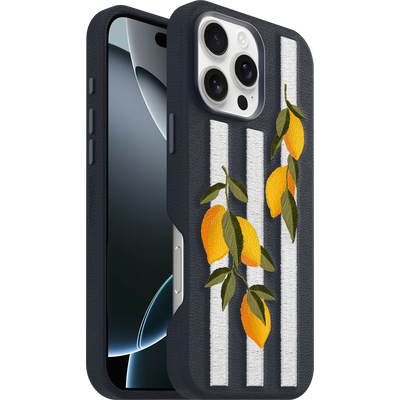 iPhone 16 Pro Max Case | Symmetry Series Cactus Leather Embroidery