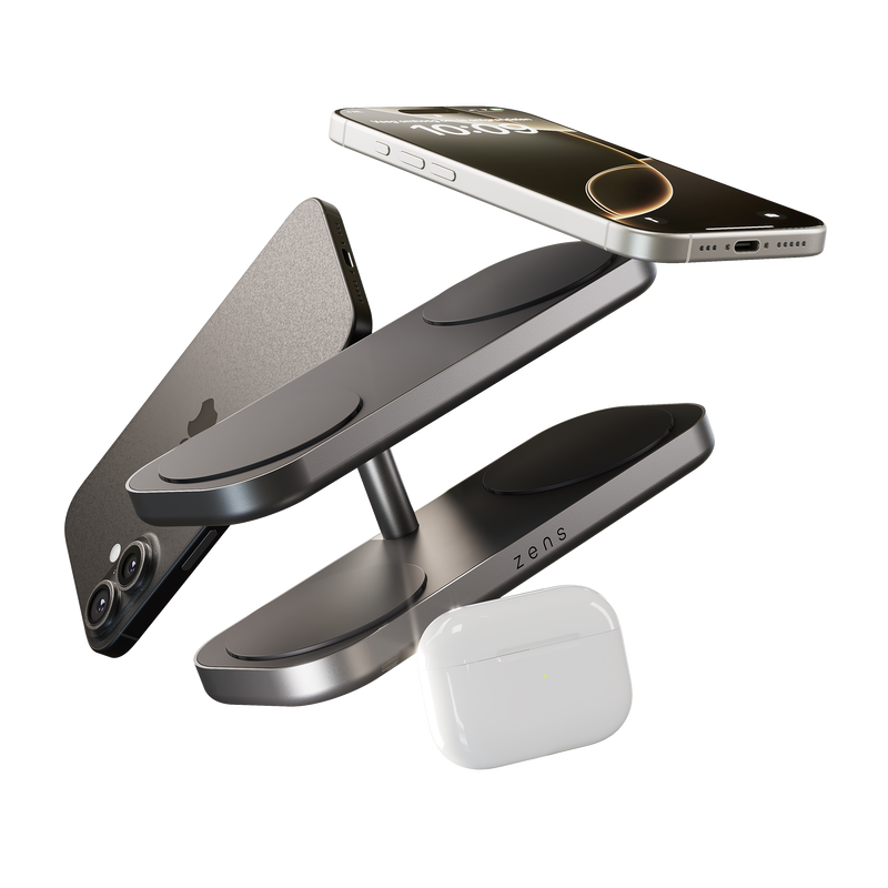 product image 2 - Zens Quattro Charger Zens Quattro Wireless Charger Pro 4
