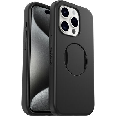 iPhone 15 Pro Coque | OtterBox OtterGrip Symmetry Series Series pour MagSafe