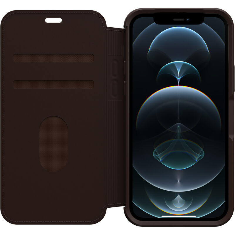 product image 2 - iPhone 12 and iPhone 12 Pro Case Leather Folio