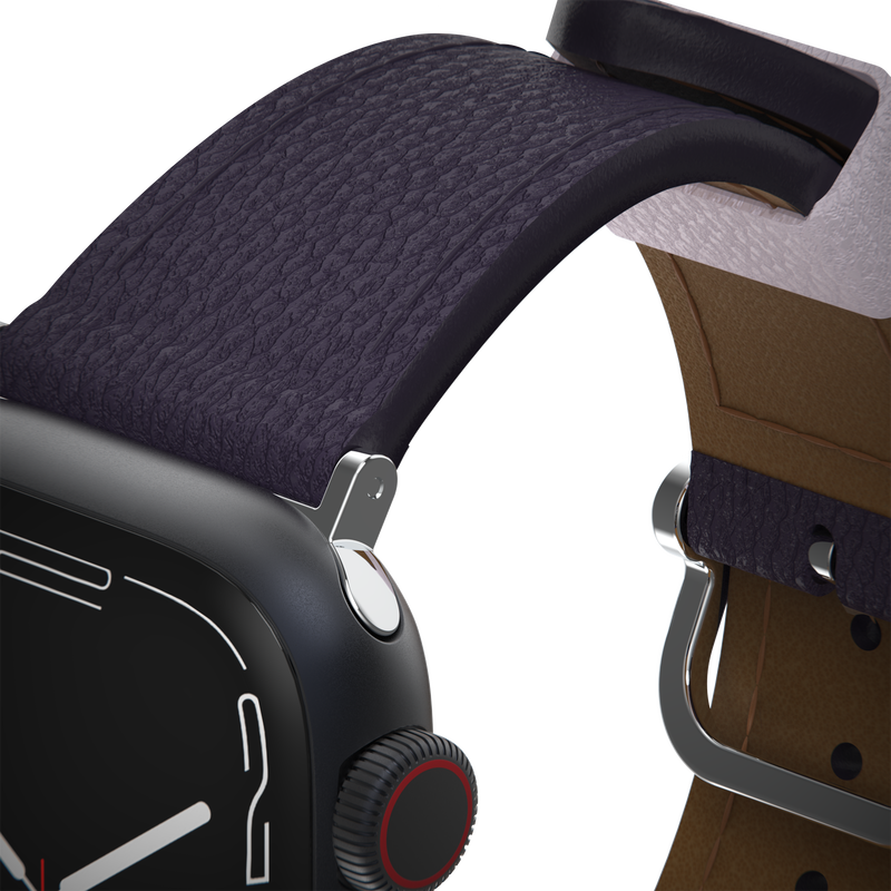 product image 2 - Apple Watch Band 40/41/42mm Symmetry Cactus Leather Watch Band