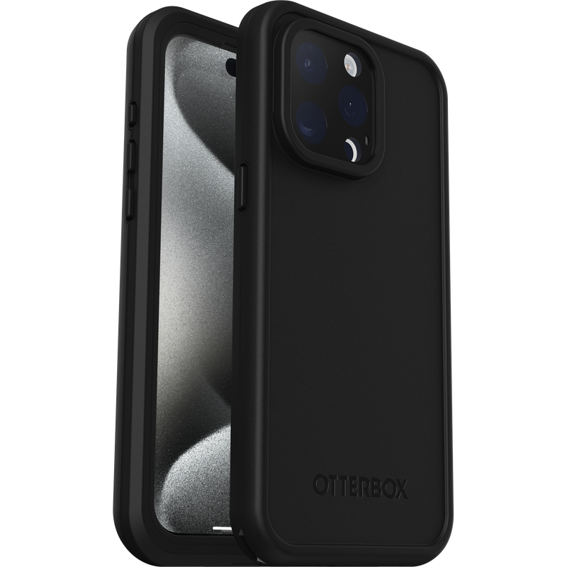 product image 1 - Coque Étanche à l’eau iPhone 15 Pro Max OtterBox Frē Series pour MagSafe