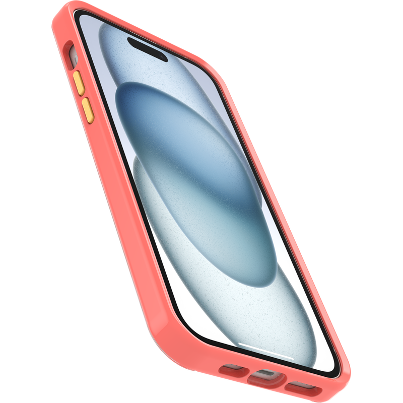 product image 4 - iPhone 14 Plus och iPhone 15 Plus Skal Symmetry Series Clear för MagSafe Fluttering Flora