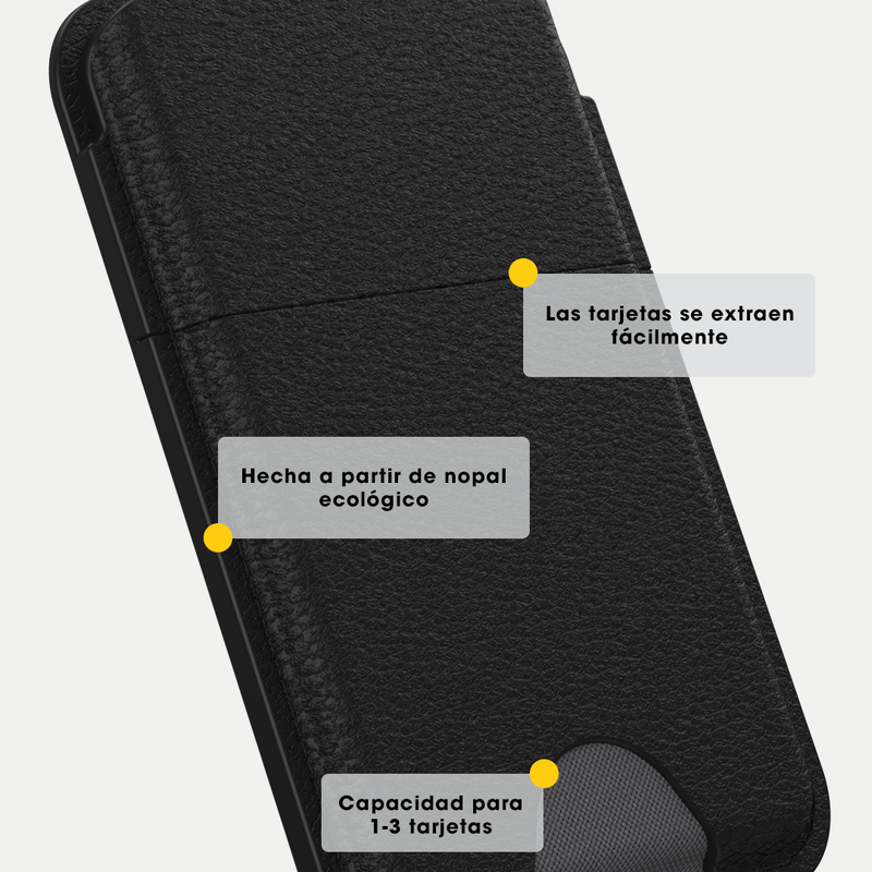 product image 5 - Wallet para iPhone con MagSafe Symmetry Cactus Leather Wallet