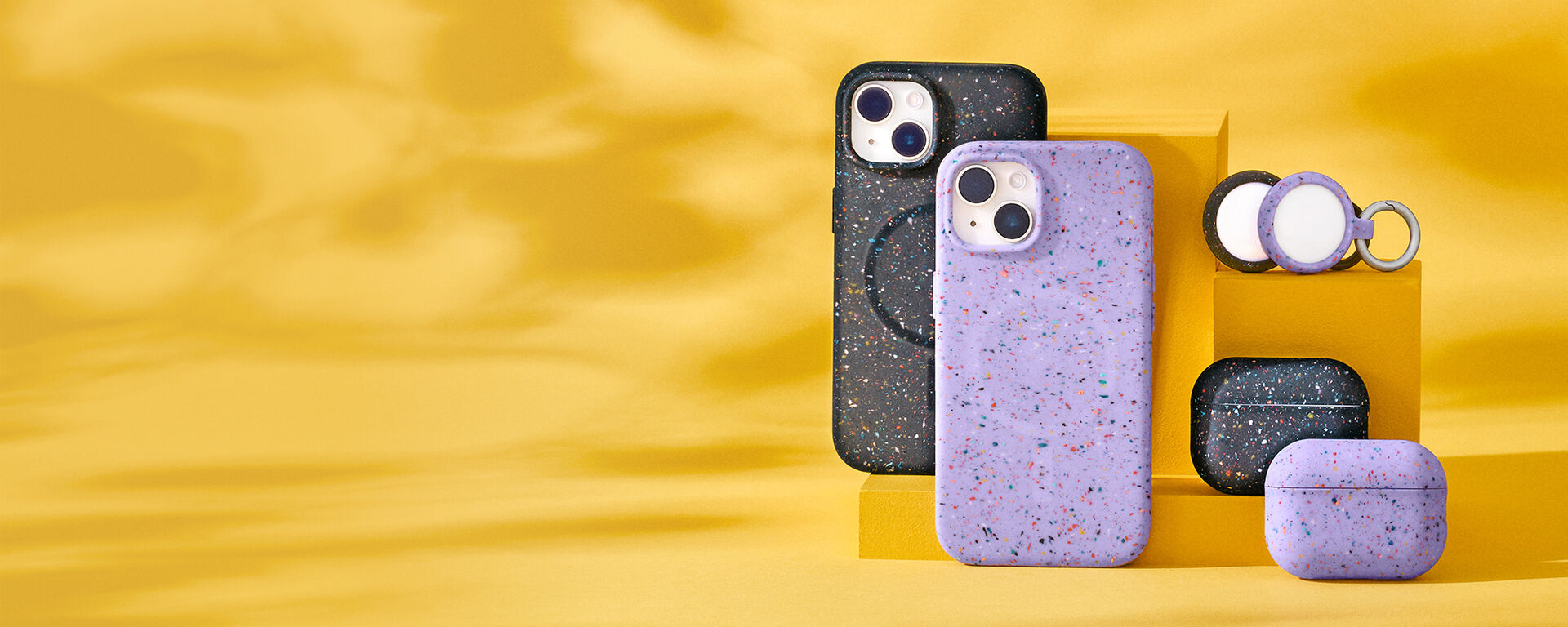 sustainable iPhone cases, Airpod cases, airtag cases